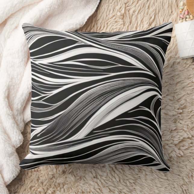 Beautiful Black and White Vibes  Design kissen (Decke)