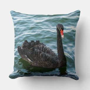 Beautiful Black Swan Kissen
