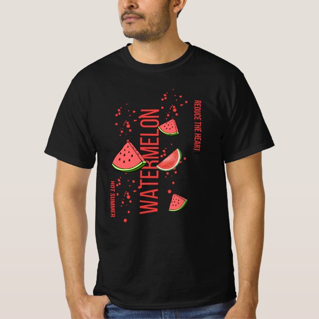 beautiful black watermelon streetwear shirt (Vorderseite)