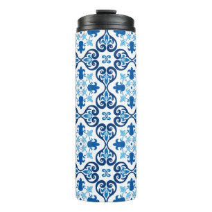💙 Beautiful blue Azulejos III Thermosbecher