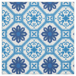 💙 Beautiful blue Azulejos, XXL Kachelgröße Stoff