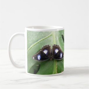 Beautiful Blue Gepunktet Butterfly Tasse