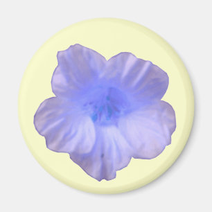 Beautiful Blue Nasturtium Magnet