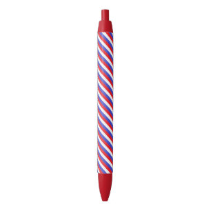 Beautiful Blue Red White Stripes Kugelschreiber