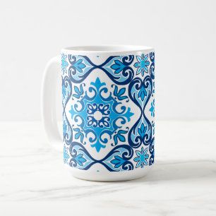 💙 🤍 Beautiful blue - white Azulejos X, Kaffeetasse