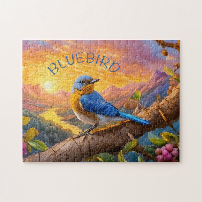 Beautiful Bluebird (Horizontal)