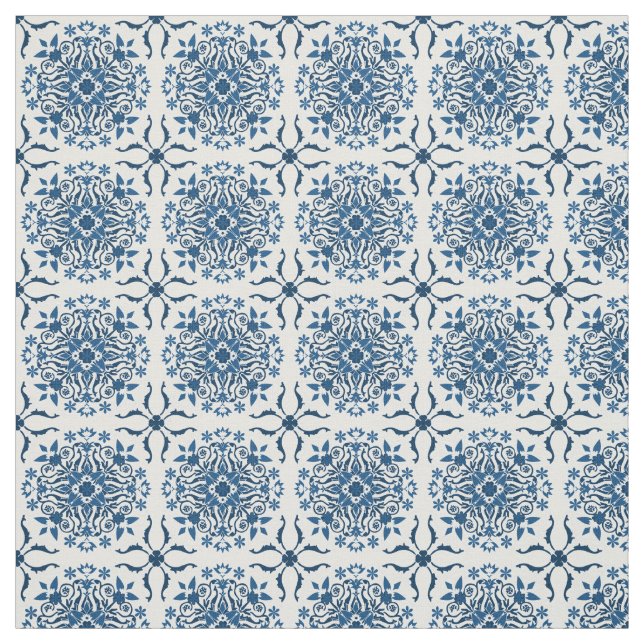 Beautiful Blues Boho Bliss Stoff (Muster)