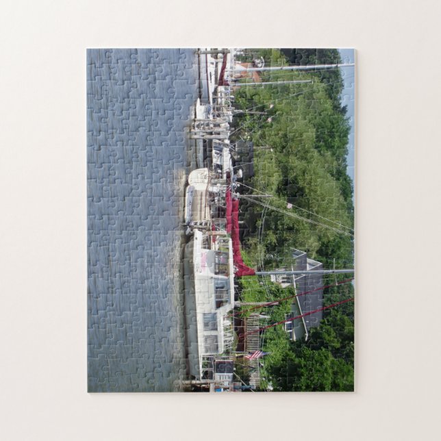 Beautiful Boats Jigsaw Puzzle (Vertikal)