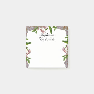 Beautiful Boho Bouquet - Individuelle Name zu tun  Post-it Klebezettel