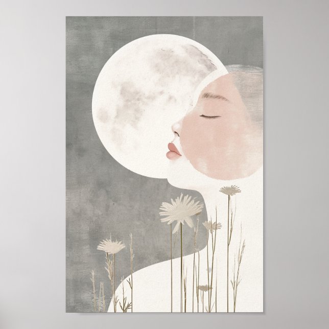 Beautiful Boho Frau Poster (Vorne)