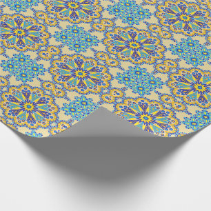 Beautiful Boho Talavera Tile Geschenkpapier