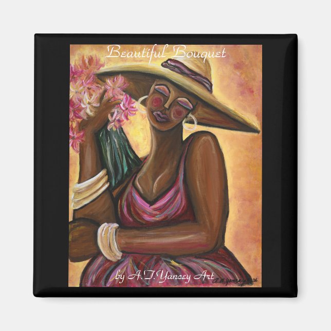 Beautiful Bouquet Magnet (Vorne)