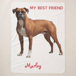 Beautiful Boxer Personalisiert Sherpadecke