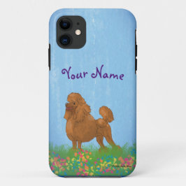 Beautiful Brown Poodle Case-Mate iPhone Hülle