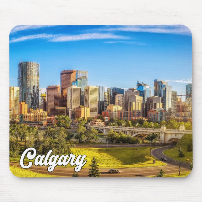 Beautiful Calgary, Alberta, Kanada Mousepad (Vorne)