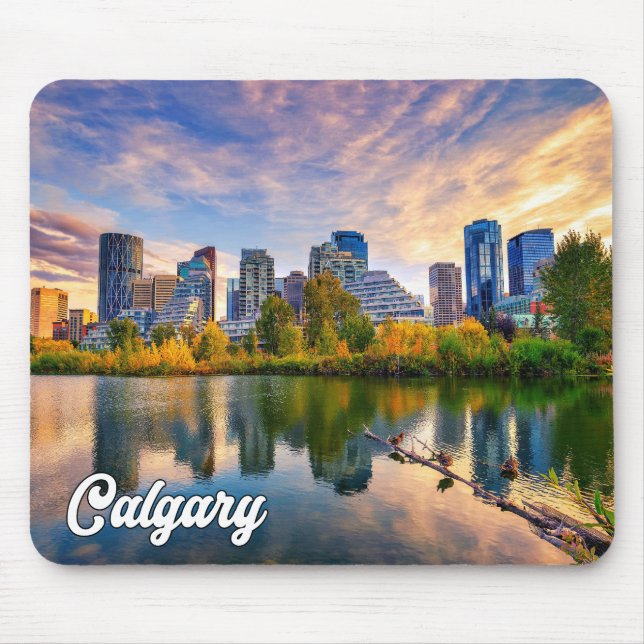 Beautiful Calgary, Alberta, Kanada Mousepad (Vorne)
