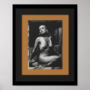 Beautiful Carole Lombard Poster