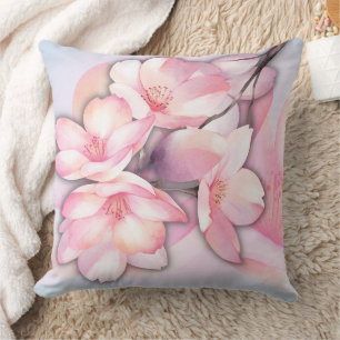 Beautiful Cherry Blossom Throw Kissen