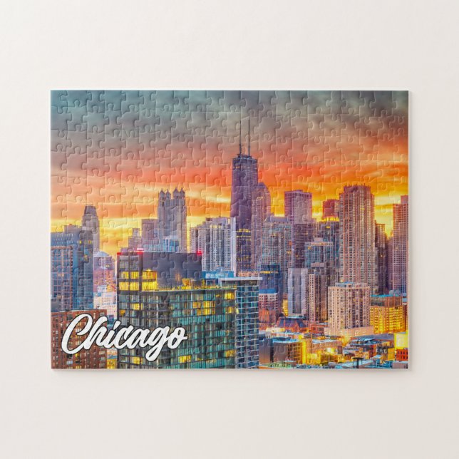 Beautiful Chicago, Illinois, Vereinigte Staaten (Horizontal)