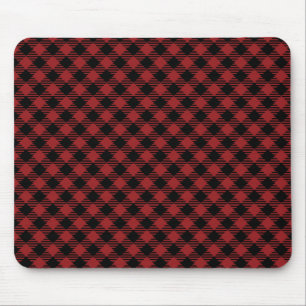 Beautiful Christmas Red Buffalo Kariert Mousepad
