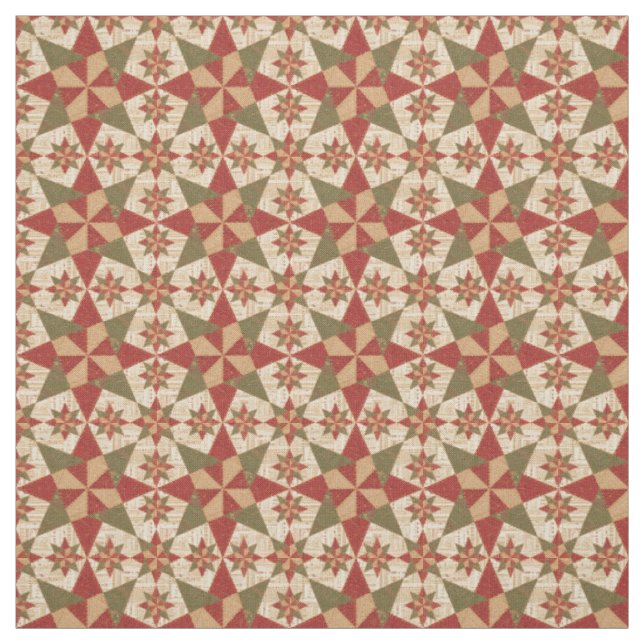 Beautiful Christmas Star Stoff (Muster)