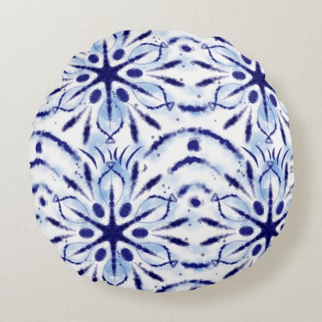 Beautiful circle pillow design  rundes kissen (Vorderseite)