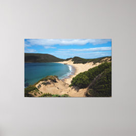Beautiful Crescent Bay Beach Tasmania Australien Leinwanddruck