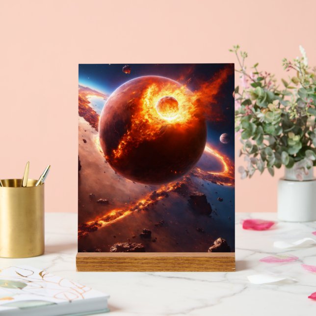 "Beautiful Custom Acrylic Signature for Zuhause &  Acrylschild (Hochzeit)