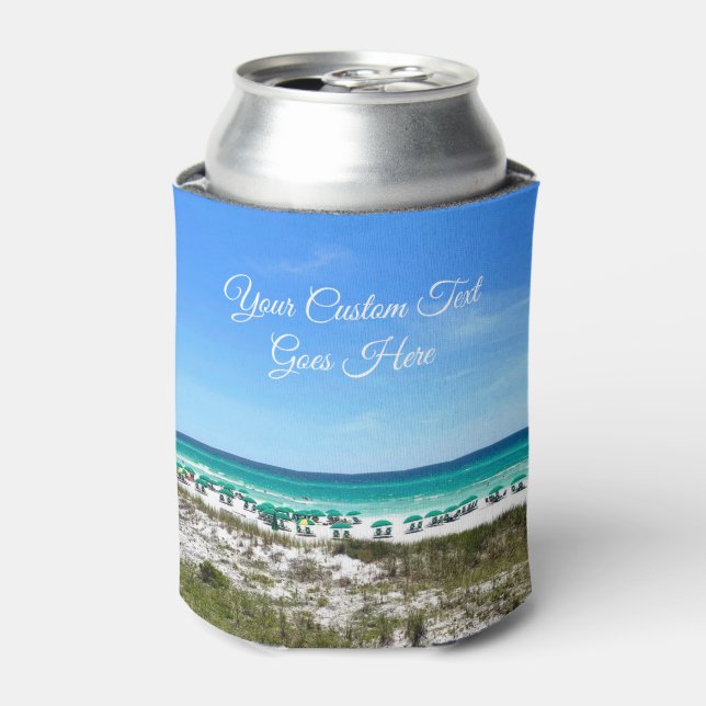 Beautiful Custom Florida Beach Fotogesellschaft Dosenkühler (Kanne Vorderseite)