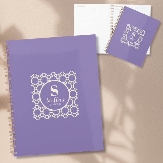 Beautiful Custom Modern Simple Geometric Pattern Planer (Von Creator hochgeladen)