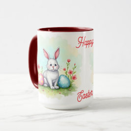 Beautiful Cute Easter Bunny Collection Tasse