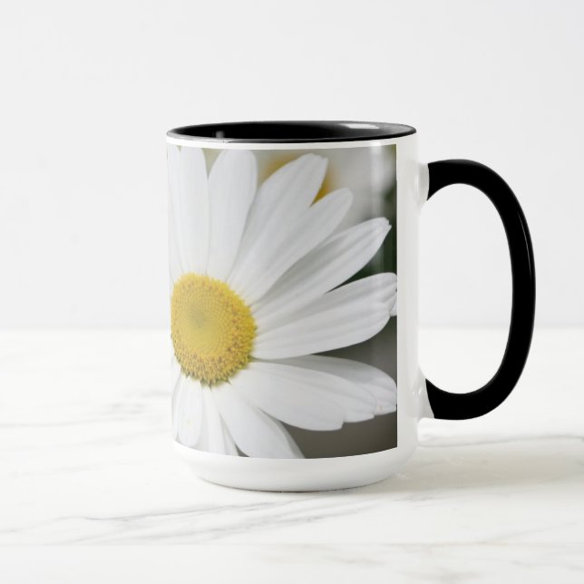 Beautiful Daisy Flows Tasse (Rechts)