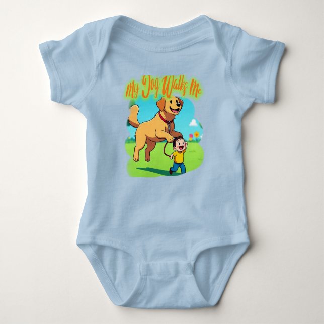 beautiful design humor baby bodysuit strampler (Vorderseite)