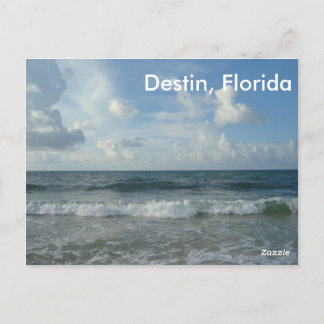 Beautiful Destin Florida Beach Postkarte