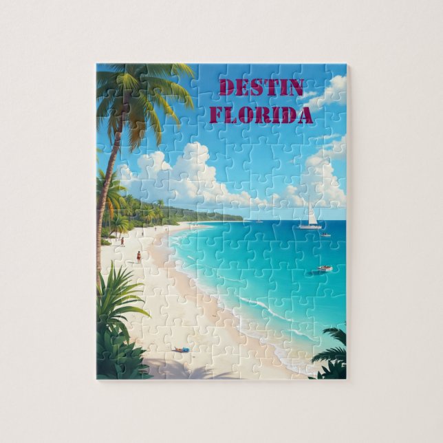 Beautiful Destin Florida Sunset Beach (Vertikal)