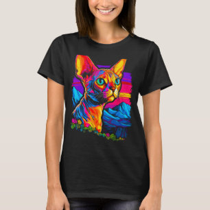 Beautiful Devon Rex Cat T-Shirt
