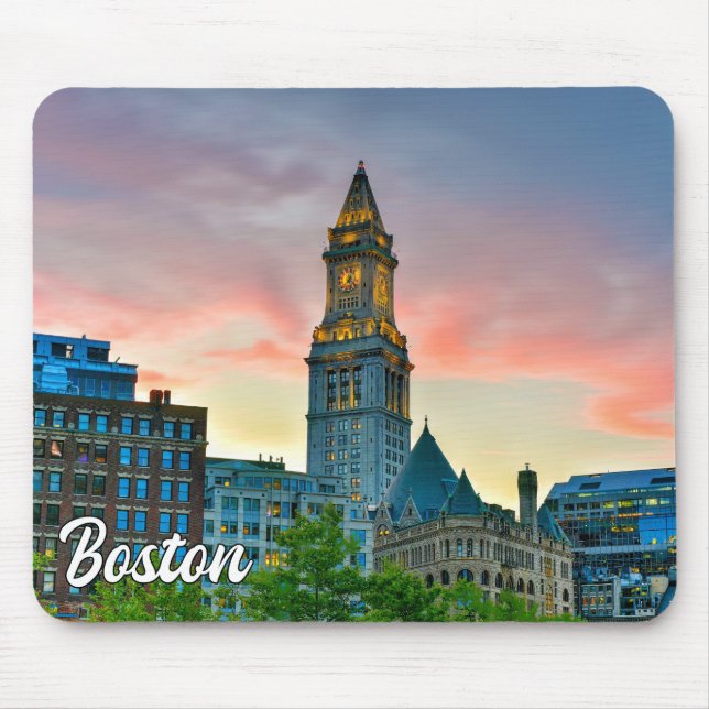 Beautiful Downtown Boston, Massachusetts, USA Mousepad (Vorne)