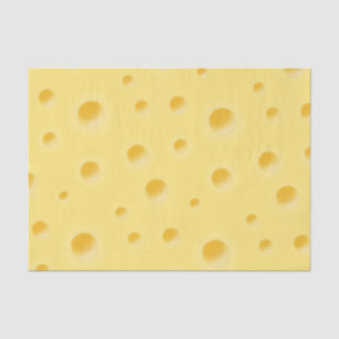 Beautiful Dreamy Swiss Cheese Whimsical Seidenpapier