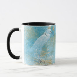Beautiful Egret Shore Bird Tasse
