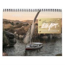 Beautiful Egypt Africa Calendar Kalender