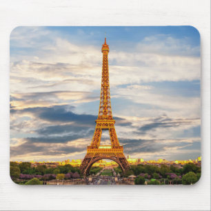 Beautiful Eiffel Tower Paris Frankreich Mousepad