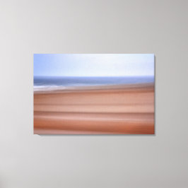 Beautiful Empty Beach Abstrakte Leinwand Art