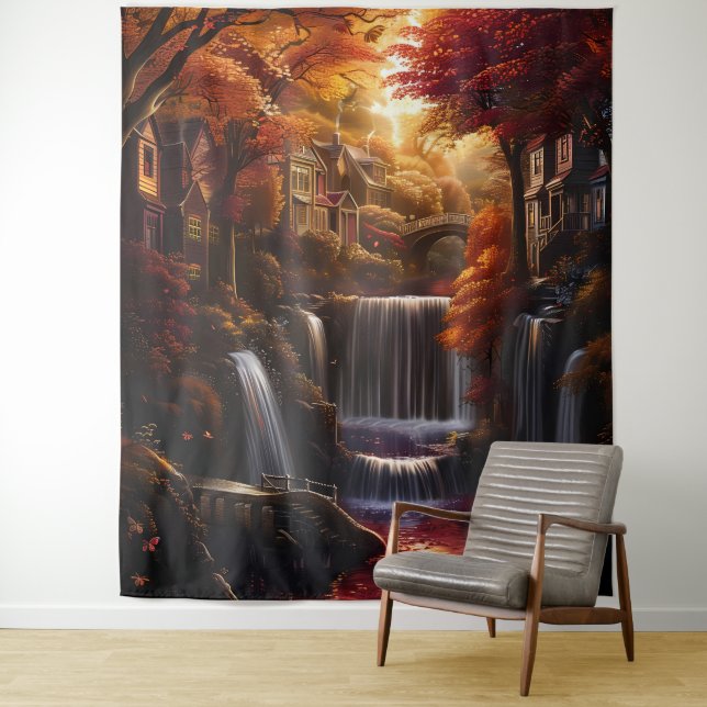 Beautiful Evening Wedding Backdrop Wandteppich (Beispiel)