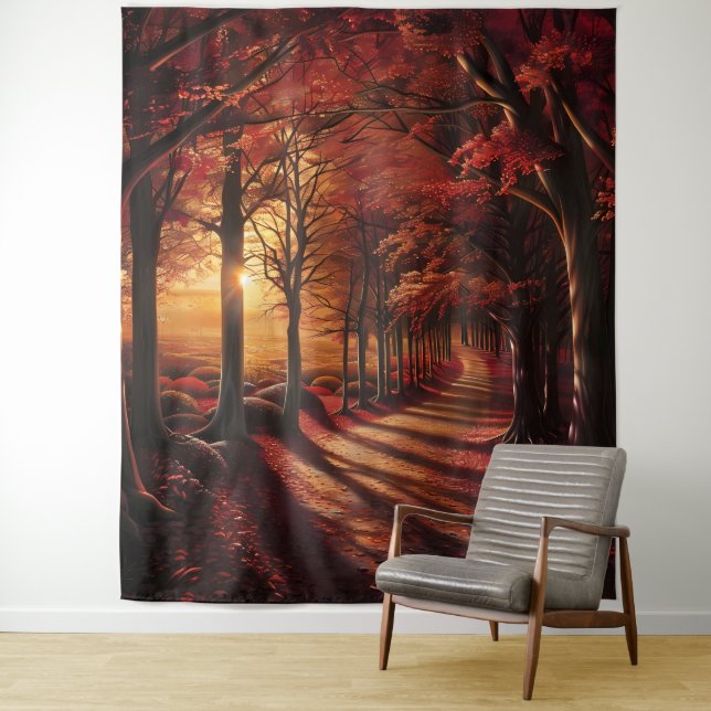 Beautiful Evening Wedding Backdrop Wandteppich (Beispiel)