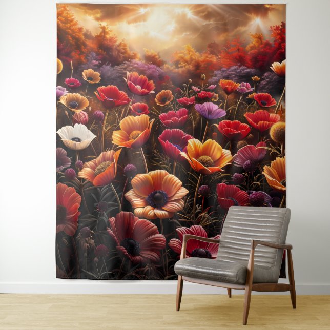 Beautiful Evening Wedding Backdrop Wandteppich (Beispiel)