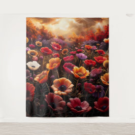 Beautiful Evening Wedding Backdrop Wandteppich