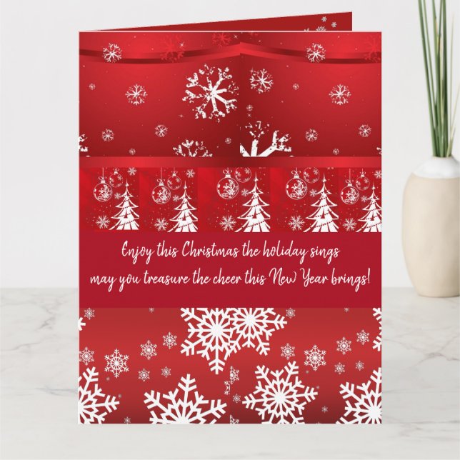Beautiful Expressions - Holiday Greeting Cards Karte (Vorderseite)