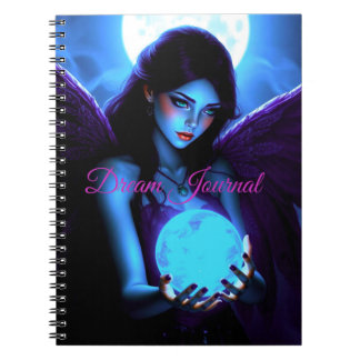 Beautiful Fairy holding Orb Dream Journal Notizblock