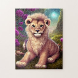 Beautiful Fantasy Niedlich Kawaii Lion Cub