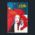 "Beautiful Fashion Woman and Coffee Cup" POP ART Acryl Wandkunst<br><div class="desc">"Beautiful Fashion Woman and Coffee Cup" POP-ART Malplakat,  Retro,  Design,  Rot,  Blau,  Gelb,  Helle Dynamik,  Memphis Style,  Trendy Decoration,  Abstrakt Rothaarmädchen,  Ingwer,  Art,  Modern Concept,  Women's Day,  Mother's Day,  Birthday,  Holiday Gabe,  Anniversary,  Zuhause,  Dekoration,  Wohngestaltung Tapete,  Frühstück,  Mittagessen,  Brunch,  Biss,  Menü,  Kochen,  Cappuccino</div>
